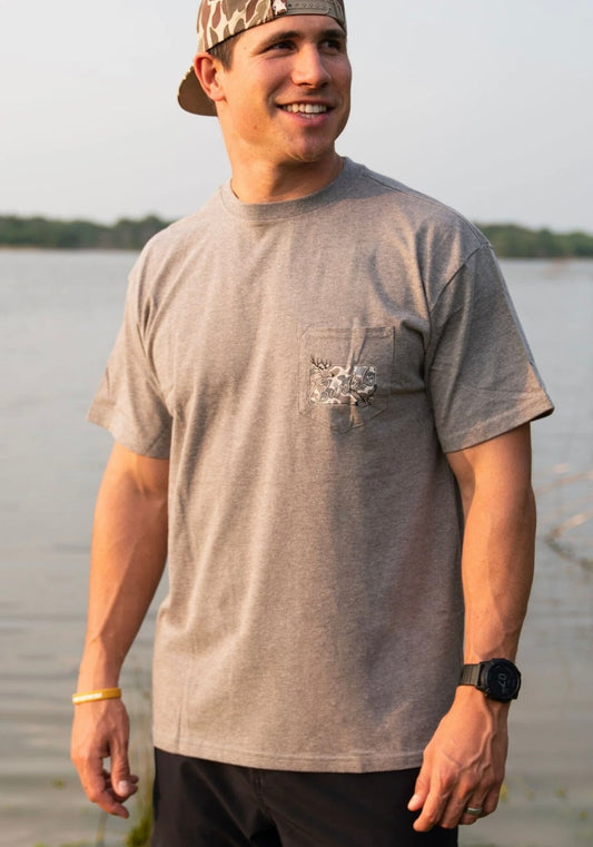 Classic Deer Camo Patch Short Sleeve