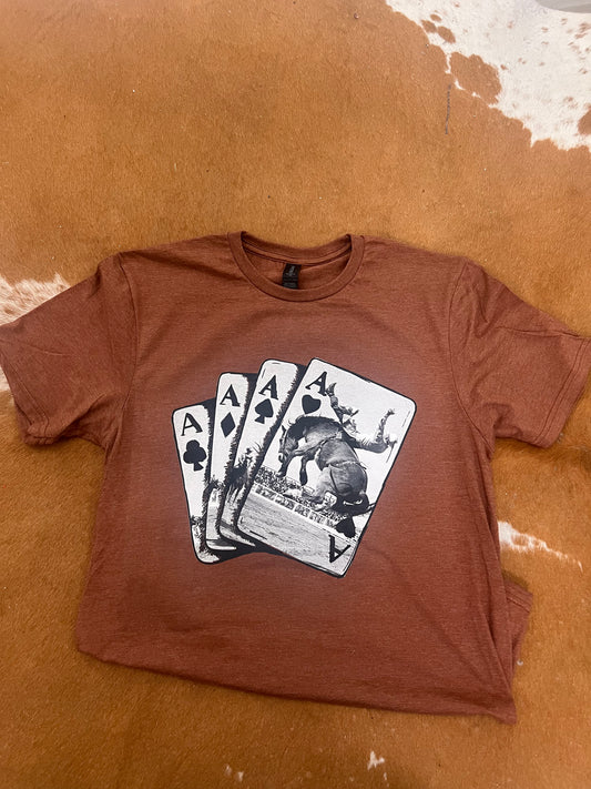 Ace Bronco Rust Tee